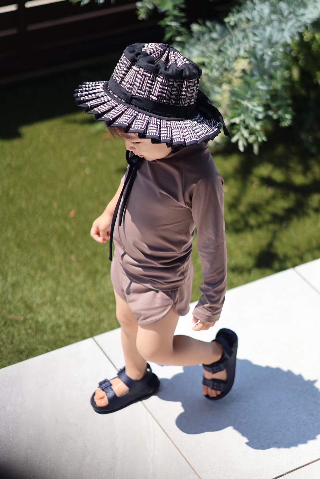 水着 LOUI SWIMWEAR poupou d'amour 海外子供服 春