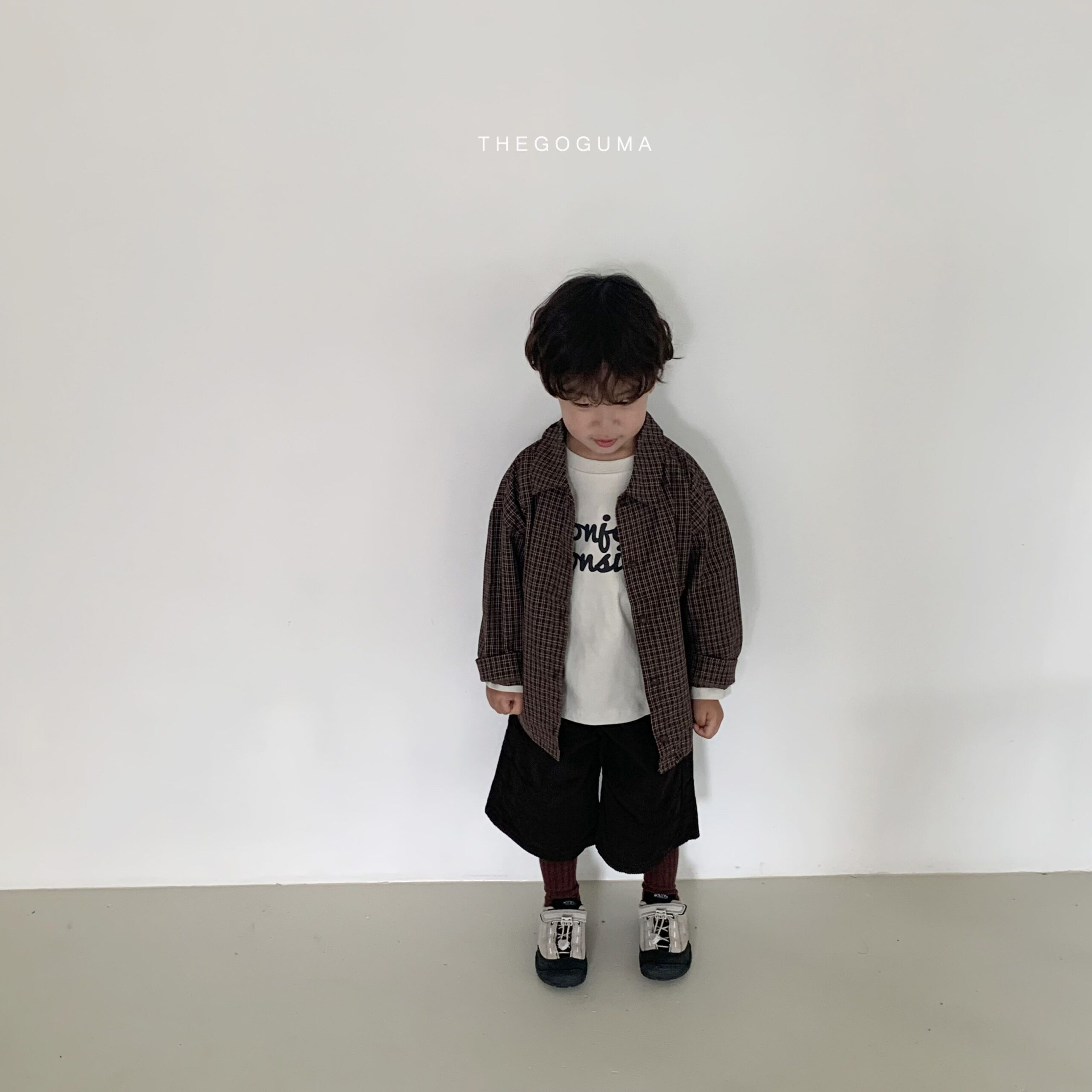 check shirt/THE GOGUMA